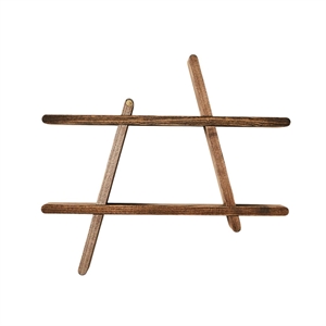 A Shelf - Hylde - Massiv ask røget - Flere størrelser